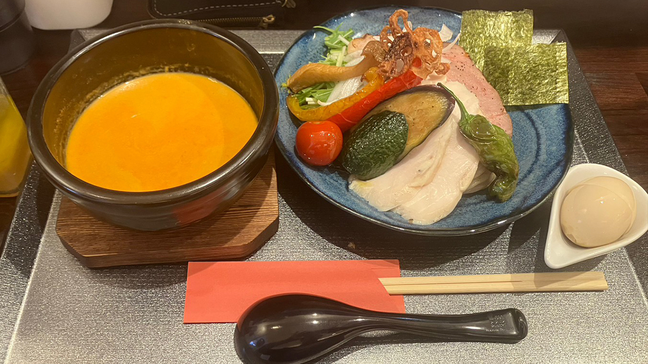 心斎橋のゑび真でつけ麺を食べた！オマール海老つけ麺美味い！ その2